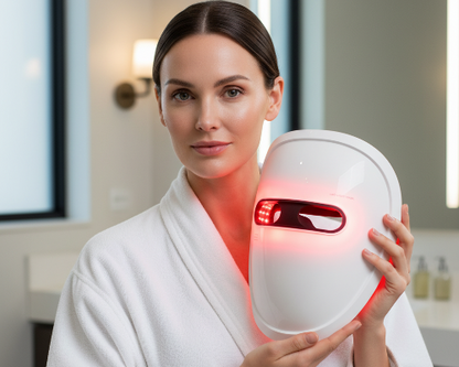 change the face mask with my Red Light Therapy LED Rechargeable Mask on my products
